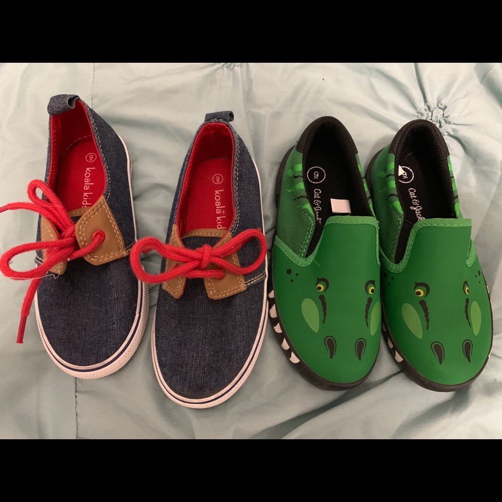 2 Toddler boys size 9 shoes